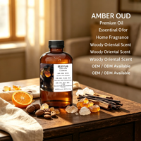 Huile Essentielle d'Ambre Oud, Huile Parfumée Orientale Boisée pour Diffuseur d'Arômes, Parfum pour la Maison et l'Hôtel, Fournisseur OEM ODM