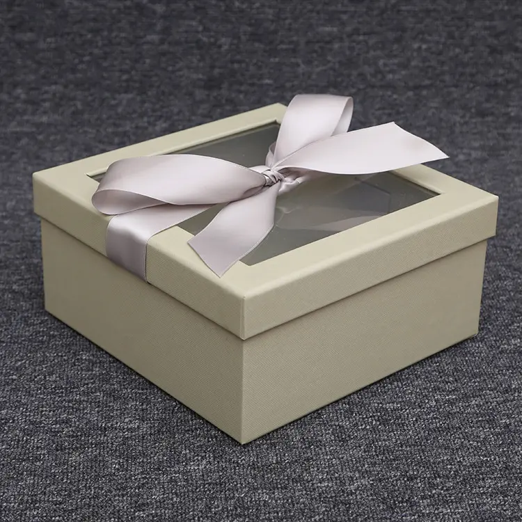 Özelleştirilmiş High-End şerit yay hediye ve zarif dokunuş ile takı kutuları Premium kağıt kozmetik ambalaj