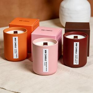Vela Aromática de Cerámica MW CANDLE, Estilo Minimalista, Cera de Soja, Aromaterapia, Decoración del Hogar, 40-60 Horas de Duración - Product Image 1