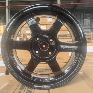 Rueda de Aleación de Aluminio de Alta Calidad para Automóviles de Pasajeros, 15 Pulgadas, 4*100, 4*114.3 PCD, 35 40 ET, Modelo TE37 - Product Image 4
