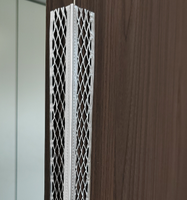 Profilés d'angle en maille d'aluminium galvanisé pour enduit et plâtre