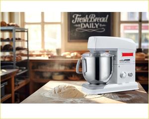 Batteur sur socle électrique multifonction 7L avec <span class=keywords><strong>bouton</strong></span> d'arrêt d'urgence pour la boulangerie commerciale et domestique - Product Image 6