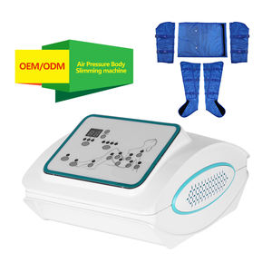 Lit de massage de physiothérapie confortable, équipement <span class=keywords><strong>professionnel</strong></span> de pressothérapie lymphatique à pression d'air, combinaison de compression corporelle complète - Product Image 4