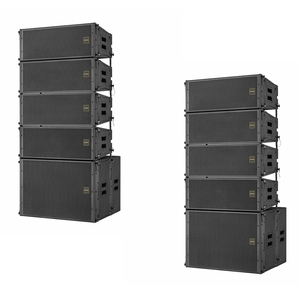 Ngoài trời trong nhà hệ thống âm thanh loa chụp trực tiếp hướng dẫn luồng không khí duy nhất 18 inch tuyến tính mảng loa siêu trầm - Product Image 3