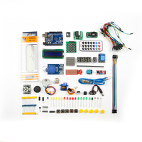 Kit de inicio de placa de desarrollo de proyectos de PCB de programación basada en escudo multifunción Robotlinking para Arduino