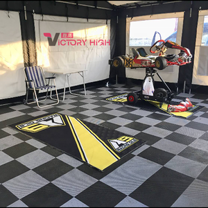 Tapis de sol en caoutchouc personnalisés avec logo pour <span class=keywords><strong>garage</strong></span>, intérieur ou extérieur, tapis de sol pour <span class=keywords><strong>moto</strong></span>, tapis de fond de fosse - Product Image 3