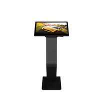 Écran LCD interactif 32 pouces Écran tactile Kiosque d'information en forme de K/S/T Kiosque d'assistance Kiosque bancaire