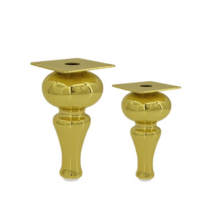 Pieds de meubles Wansheng Gourd 16 cm en acier carbone, imperméables et antirouille, pour table et canapé - Product Image 2