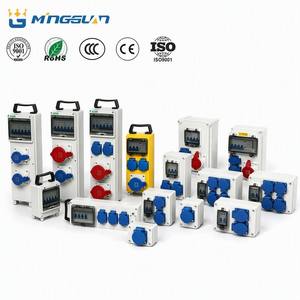Boîte <span class=keywords><strong>de</strong></span> distribution Mingguan Abs Pc IP67, boîte <span class=keywords><strong>de</strong></span> <span class=keywords><strong>prise</strong></span> industrielle étanche <span class=keywords><strong>pour</strong></span> les travaux temporaires en extérieur et les chantiers <span class=keywords><strong>de</strong></span> construction - Product Image 1