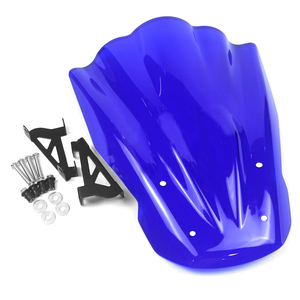 RACEPRO-Parabrisas de doble burbuja para motocicleta, accesorio para <span class=keywords><strong>YAMAHA</strong></span> <span class=keywords><strong>MT07</strong></span> FZ07 MT-07 FZ-07 2014 2015 2016 <span class=keywords><strong>2017</strong></span> - Product Image 6