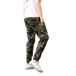 Ropa de Uniforme Infantil, Pantalones de Camuflaje Casuales, Pantalones Deportivos para Niños de Primavera/Verano, Pantalones Cargo Holgados para Niños - Product Image 3