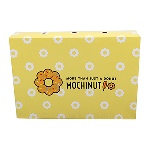 Custom Foldable Mochinut Packaging Box for Doughnut Donut Food Packaging Mochinut Donuts