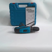 Perceuses-visseuses sans fil portables 12V, batterie lithium industrielle rechargeable, ensemble d'outils de perçage