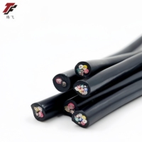 Última muestra gratuita de fábrica Cable de protección de resistencia a altas temperaturas estándar de América UL SJTW 18AWG 105 ℃ Cable para exteriores