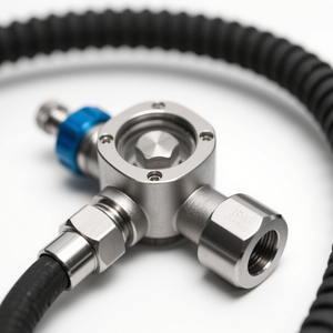 Fabricant de Offres Spéciales d'usinage CNC personnalisé Équipement de régulateur de plongée de deuxième étape de qualité Régulateur de respiration de plongée - Product Image 2