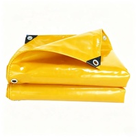 Bâche en PVC robuste et imperméable 610 g/m² anti-UV ignifuge pour rideau latéral de camion et remorque, taille personnalisée OEM