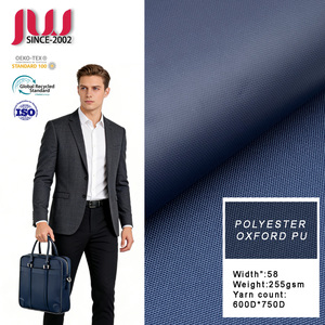 Tissu en polyester recyclé laminé TPU 600D de qualité supérieure, imperméable, indéchirable, durable pour sacs de voyage, tentes, bagages - Product Image 2