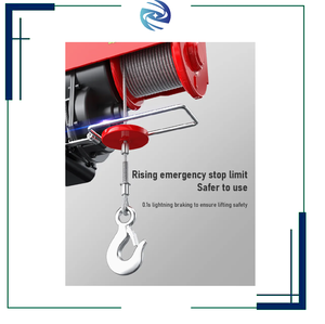 Palans électriques miniatures en excellent état, capacité de charge de 0,2T à 1,5T avec câble métallique - <span class=keywords><strong>220V</strong></span>, idéaux pour les entrepôts, les garages - Product Image 4