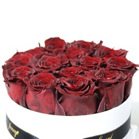 Valentinstag Hochzeit Weihnachtsdekoration Geschenksets Artikel Konservierte Ewige Immerblühende Blumen Rosenbox