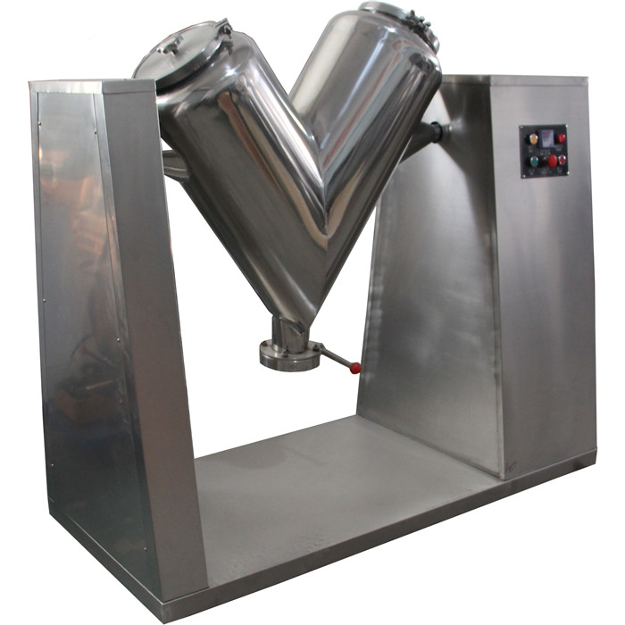 V type cone shape dry powder V mixer blender machine