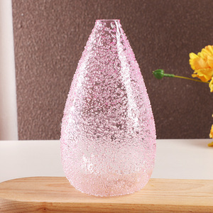 High-End Luxury Crystal Residue Glass <strong>Vase</strong> Light Luxury Water Drop <strong>Shape</strong> Creative Fresh <strong>Flower</strong> Arrangement For Living Room - Product Image 3