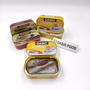 Titis Premium Brands Boîtes de 125g de sardine dans l'huile végétale et filets d'anchois dans l'huile d'olive Vente en conserve à haute teneur en protéines - Product Image 3