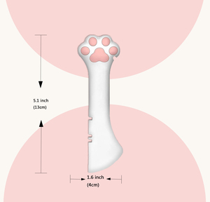 Espátula de Silicona con Forma de Pata para Comida Húmeda, Cuchara para Latas de Comida para Perros y Gatos, Producto Promocional para Mascotas - Product Image 1