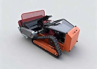 Mini tondeuse à gazon robotisée rechargeable DIY à braquage zéro pour jardin