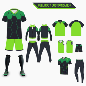 <span class=keywords><strong>Maillot</strong></span> de football à sublimation intégrale, uniforme de football imprimé numériquement pour l'entraînement et les matchs des équipes de club personnalisées - Product Image 4
