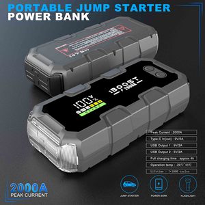 16000mAh pd45w 2000A nhảy khởi động nhảy khởi động xe nhảy khởi động <span class=keywords><strong>12V</strong></span> Xe pin ngân hàng điện pin nhảy khởi động xe nhảy khởi động - Product Image 3