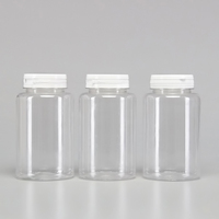 Bouteille de complément alimentaire en PET à prix abordable, conteneur vide en plastique pour gélules et pilules de vitamines