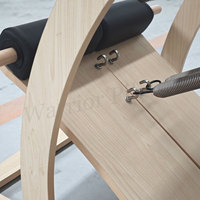 Chaise de Pilates Wunda en bois d'érable canadien stable et portable avec ressorts importés