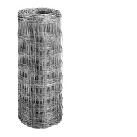 Rollo de malla de alambre galvanizado para ganado de oveja, valla segura para granja/caballo/ganado para aplicaciones de construcción