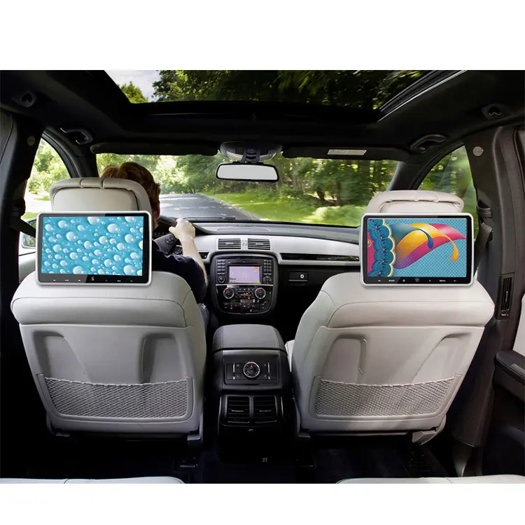 10 inch Headrest Monitor AV USB SD Card Port LCD Car Screen Display Car Monitor