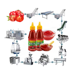 Máquina de procesamiento de pasta de tomate y salsa eléctrica, precio de planta, máquina de producción de pasta de tomate Ketchup automática - Product Image 3