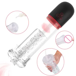 BC male masturbator and vibration male penis vacuum pump toys sex adult masturbator for man