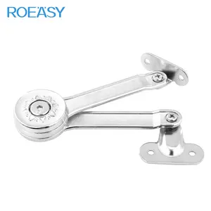 Roeasy FD-B09 Stay Lift Cabinet Door Support Lid Flap Stay Furniture Lid Stay,Lid Stay Hardware, Soft Close Lid Stay