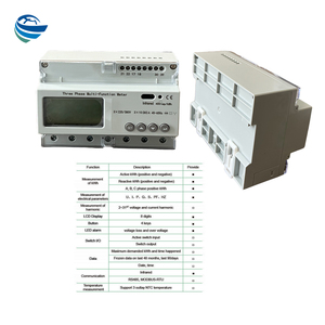 เครื่องวัดพลังงาน<span class=keywords><strong>3P4W</strong></span> 3P3W แบบมัลติฟังก์ชั่น3*220V/380V พร้อมเครื่องวัดพลังงาน Rs485 3เฟสมาตรฐาน IEC - Product Image 4