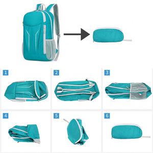 Promotional Waterproof External Frame Outdoor Camping Travel <b>Backpack</b> Unisex <b>Nylon</b> Folding Mini 36-57L <b>Backpack</b> - Product Image 5
