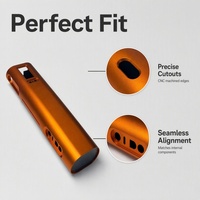 Kit en aluminium de qualité supérieure, boîtier usiné CNC, anodisé multicolore, boîtier en aluminium personnalisé, composants de coque électronique OEM