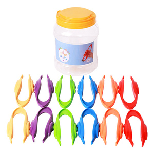 Éducation Pince à épiler en plastique colorée sans odeur pour enfants Outils d'étude de grande taille Expérience scientifique Exercice Hands-on Skills - Product Image 2