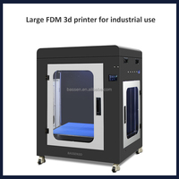 Grosse imprimante 3D industrielle FDM fermée BASSEN3D pour usage Commercial et industriel