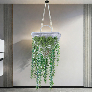 Plante succulente artificielle <span class=keywords><strong>en</strong></span> forme de vigne, <span class=keywords><strong>en</strong></span> caoutchouc souple, larmes d'amoureux, décoration murale, décoration de plafond, catégorie fleurs et <span class=keywords><strong>plantes</strong></span> décoratives - Product Image 2