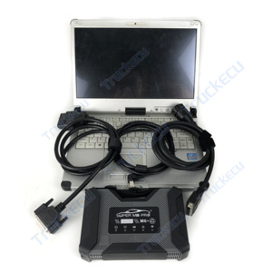 Siêu Mb Pro M6 xentry Mb xe tải chẩn đoán Máy quét công cụ Mb Sao cấu hình đầy đủ làm việc trên xe ô tô và xe tải + C2 máy tính xách tay toàn bộ - Product Image 6