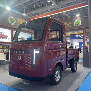 Camioneta Eléctrica <span class=keywords><strong>de</strong></span> Cuatro Ruedas con Carrocería Cerrada, Cumple con el Estándar Chino CCC, Certificación EEC/DOT, Motor <span class=keywords><strong>de</strong></span> 3000W, Carga Útil <span class=keywords><strong>de</strong></span> 1 Tonelada, Alcance <span class=keywords><strong>de</strong></span> 90 km - Product Image 4