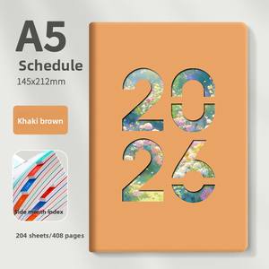 Agenda 2026 con Caja <span class=keywords><strong>de</strong></span> Regalo <span class=keywords><strong>de</strong></span> Imitación <span class=keywords><strong>de</strong></span> Cuero, Planificador Diario, Gestión del Tiempo, Manual <span class=keywords><strong>de</strong></span> Eficiencia, <span class=keywords><strong>Calendario</strong></span> <span class=keywords><strong>de</strong></span> 365 Días - Product Image 6