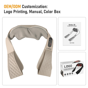 2025 Bestseller Elektrischer Nackenmassagegerät mit Wohltuender Wärme Intelligentes Shiatsu Nacken- und Rückenmassagegerät - Product Image 2