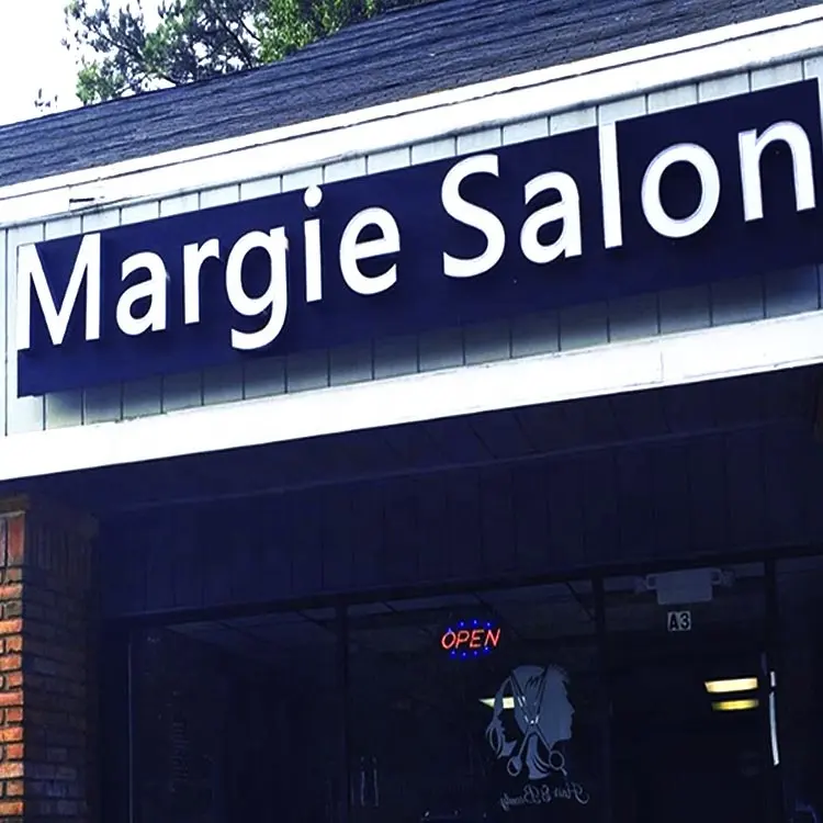 Barber Shop LED Signs Signboard Letters Outdoor Led LightためSign Board Hair Salon Sign Board