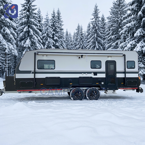 Grande e Confortevole <span class=keywords><strong>Roulotte</strong></span> da Campeggio per 6 Persone, Alta Qualità, Standard Australiano, Casa Mobile su Ruote Prodotta in Cina - Product Image 1