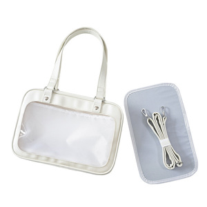 Sac Ita Rectangulaire Minimaliste Personnalisé, OEM ODM, Petit Lot, avec Fenêtre de Présentation pour Badges et Poupées - Product Image 3